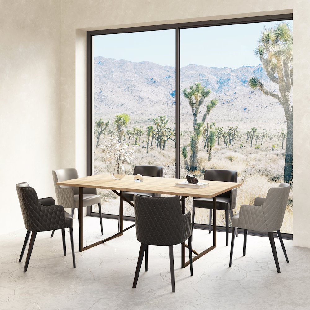 Sierra Dining Table Natural. Picture 7