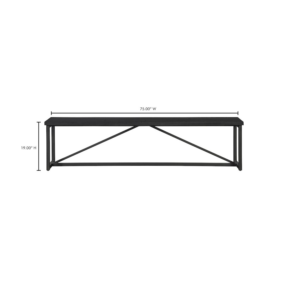 Sierra Bench Black. Picture 10