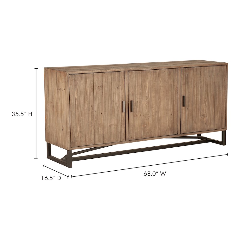 Sierra Sideboard Natural. Picture 9