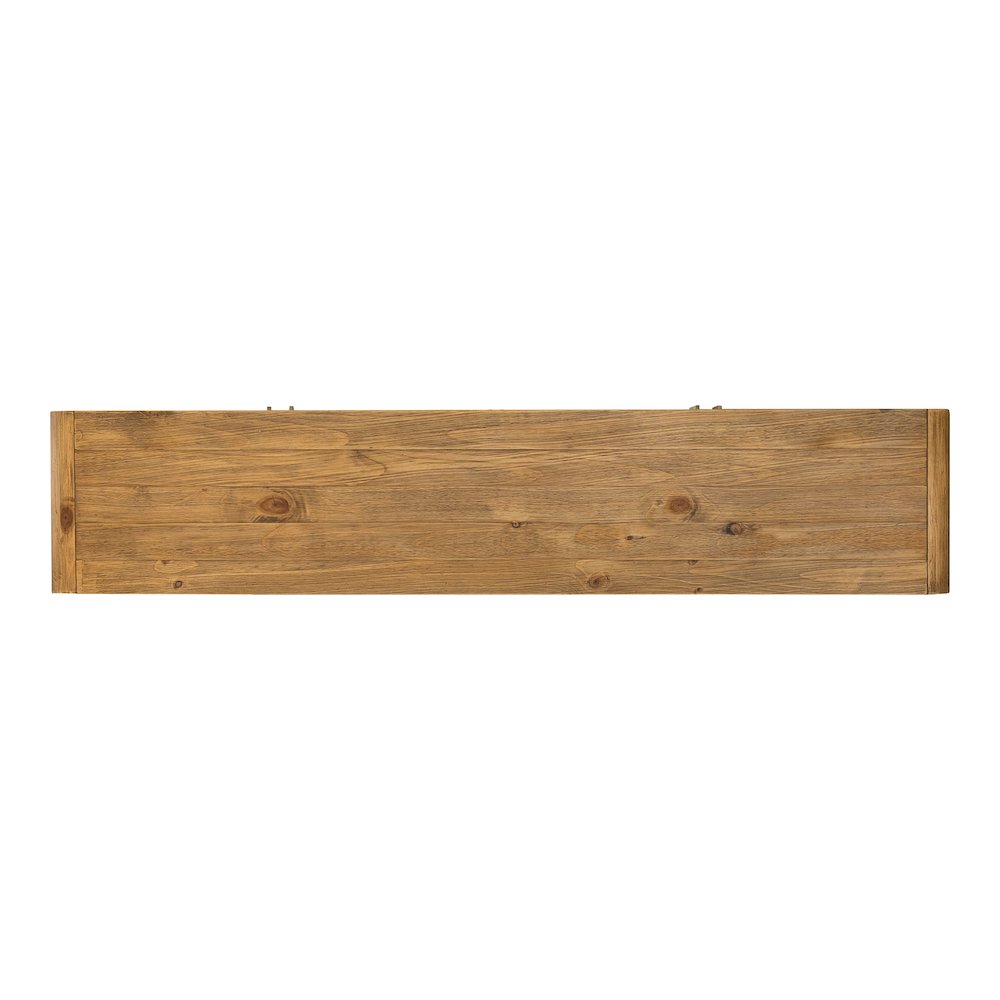 Monterey Media Cabinet Rustic Blonde. Picture 5