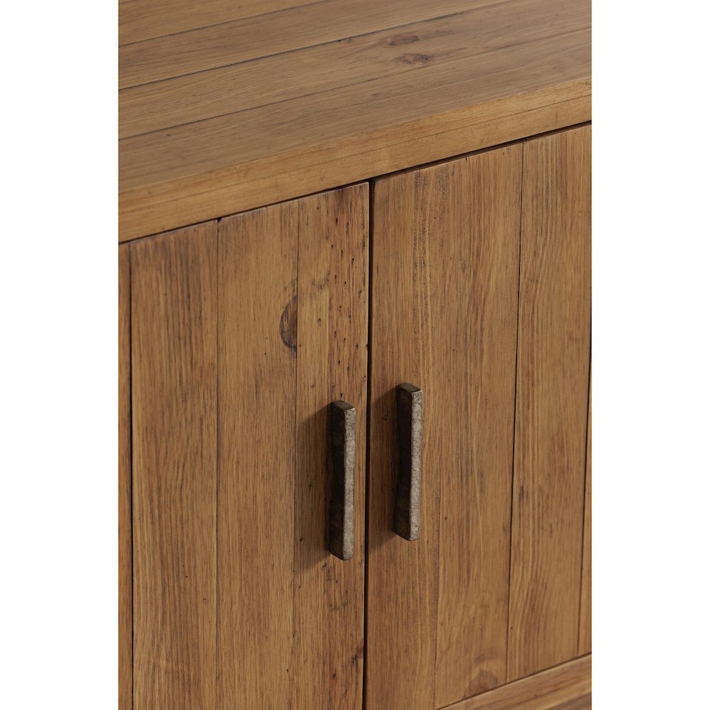 Monterey Media Cabinet Rustic Blonde. Picture 10