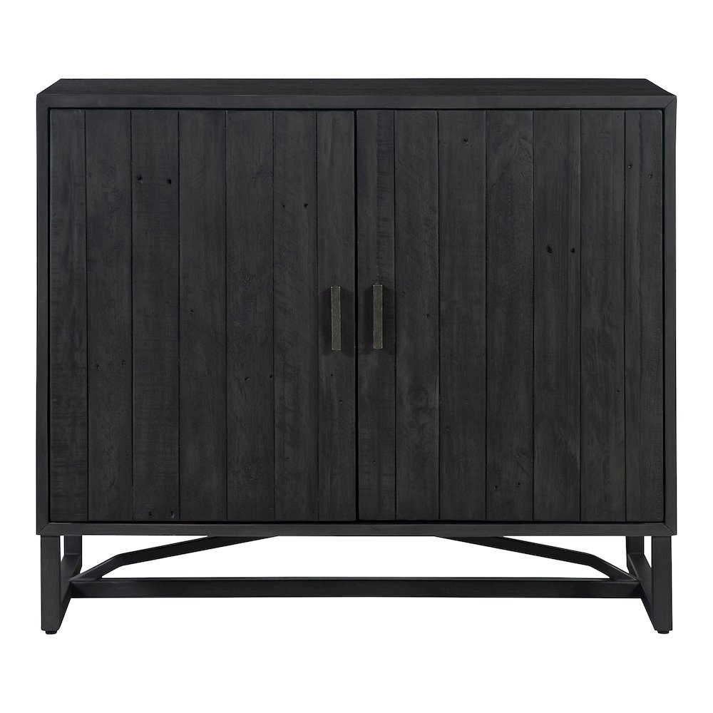 Sierra 2 Door Cabinet Black. Picture 1