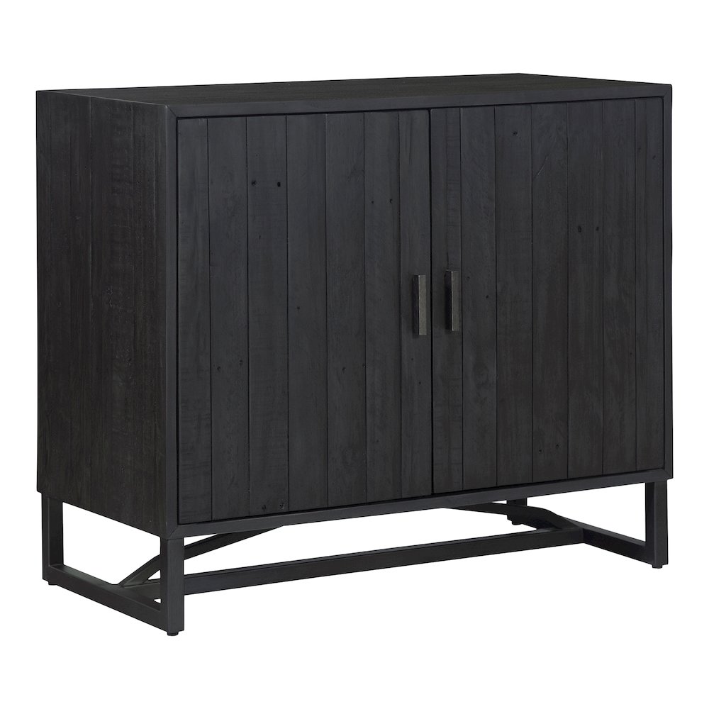 Sierra 2 Door Cabinet Black. Picture 2