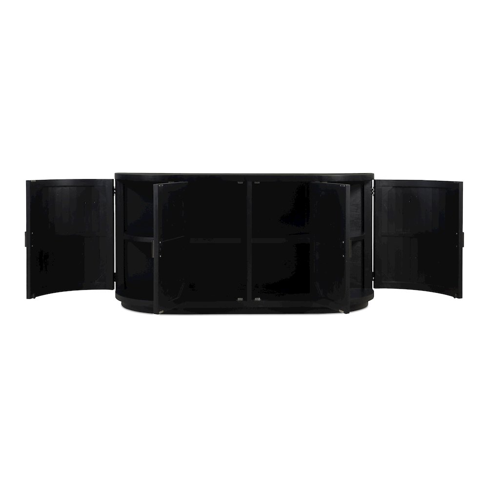 Nicola Sideboard Black. Picture 2