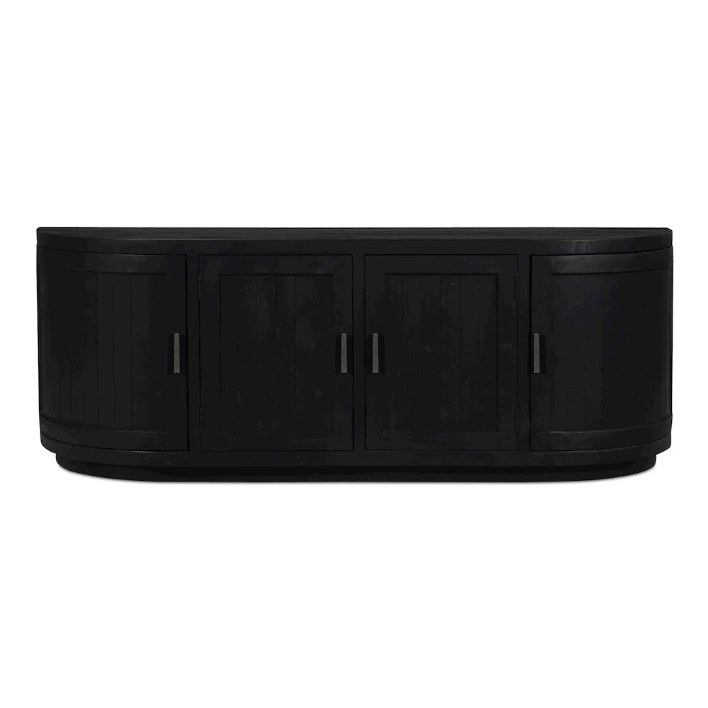 Nicola Media Cabinet Black. Picture 1