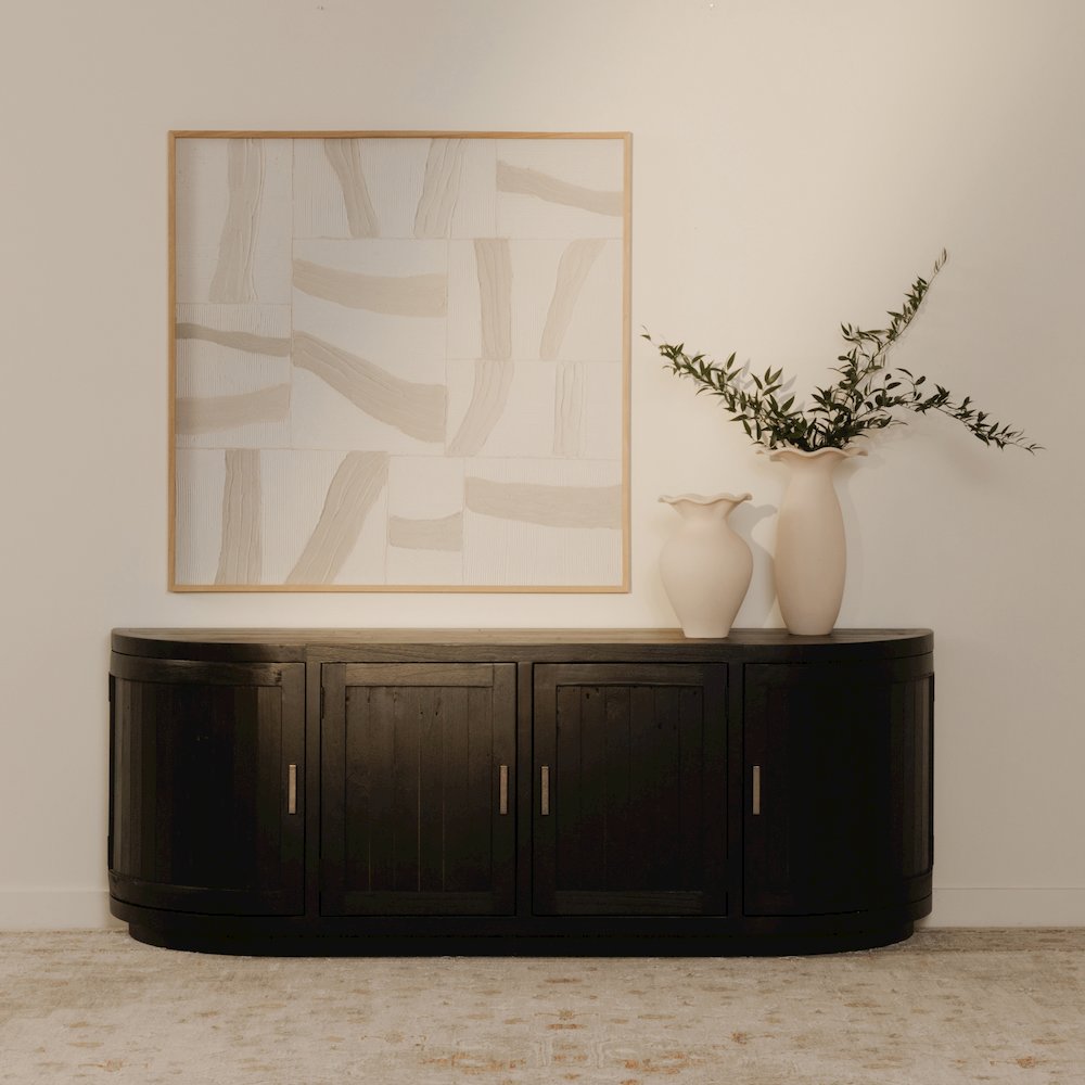 Nicola Media Cabinet Black. Picture 10