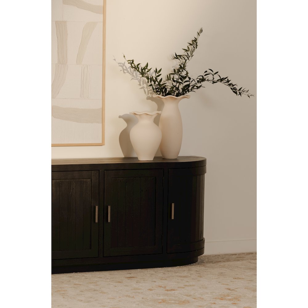 Nicola Media Cabinet Black. Picture 11