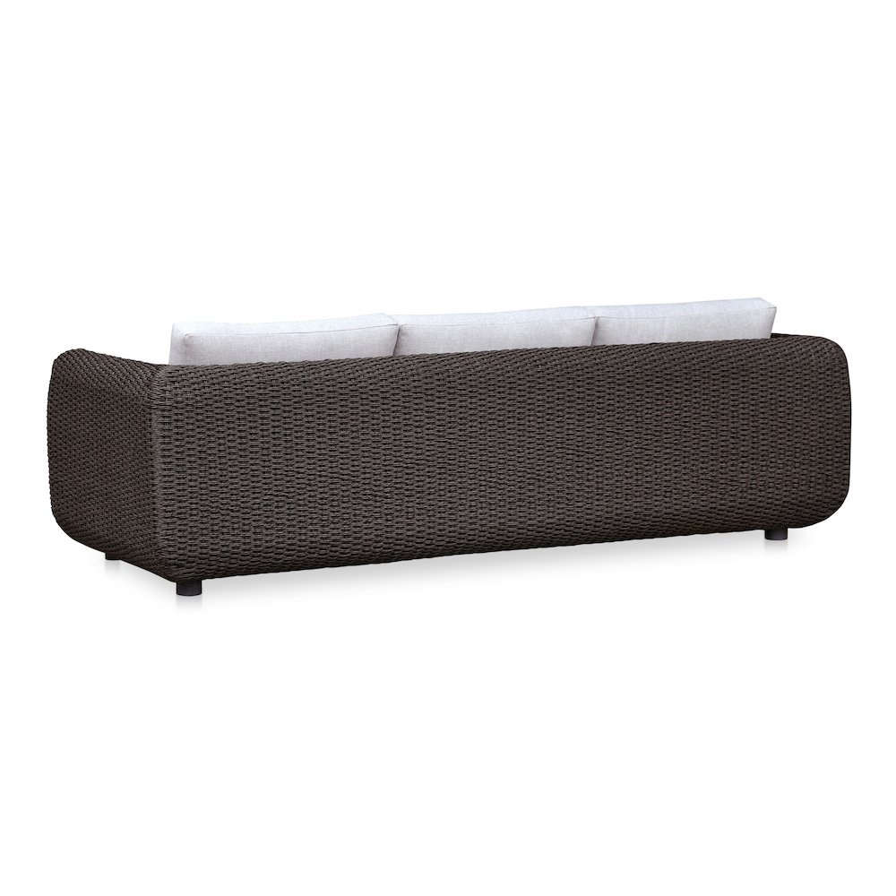 Soma Outdoor Sofa Dark Brown. Picture 2