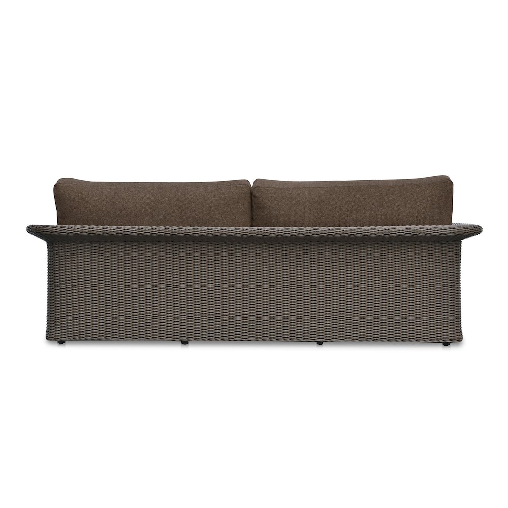 Meredith Outdoor Sofa Brown. Picture 4