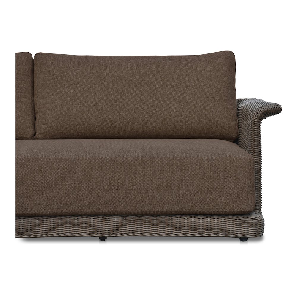 Meredith Outdoor Sofa Brown. Picture 5
