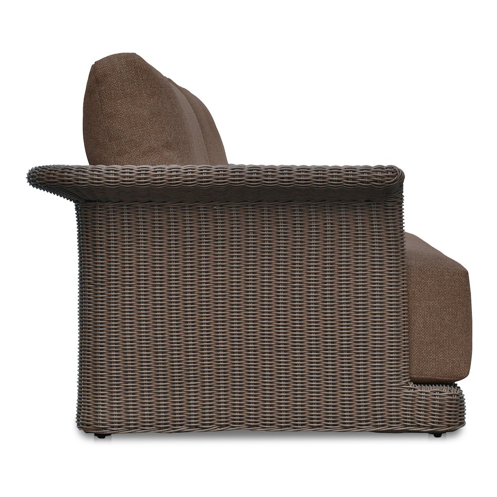 Meredith Outdoor Sofa Brown. Picture 3