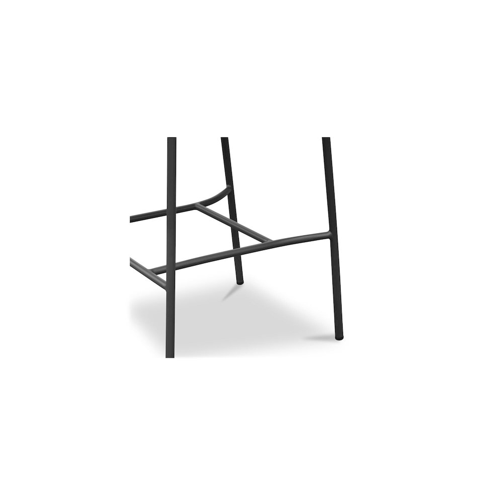Zola Outdoor Bar Stool Dark Brown. Picture 5