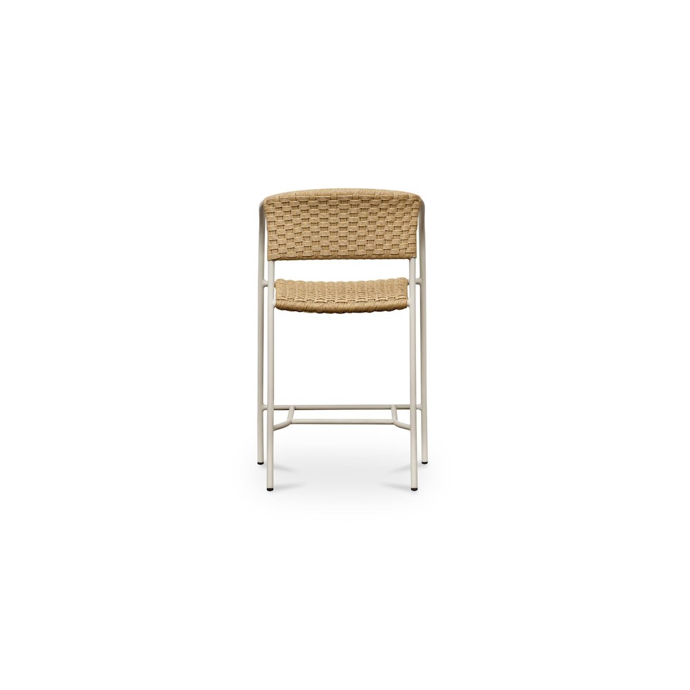 Zola Outdoor Counter Chair Natural. Picture 4