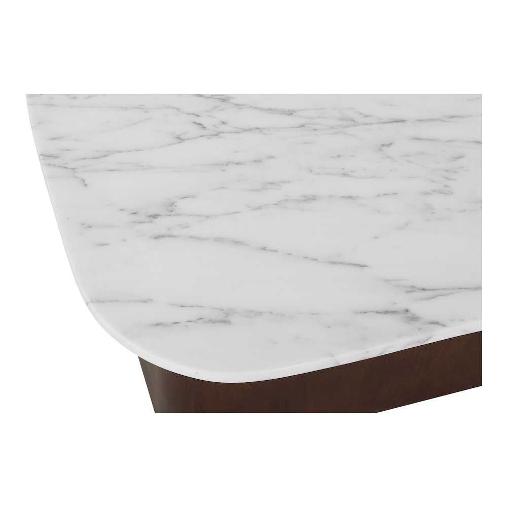 Dash Accent Table White Calacatta Marble. Picture 4