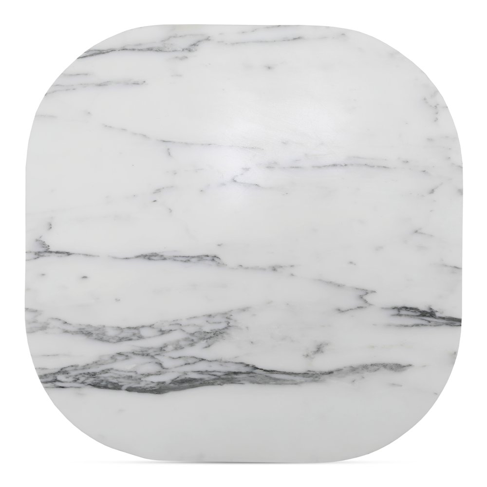 Dash Accent Table White Calacatta Marble. Picture 7