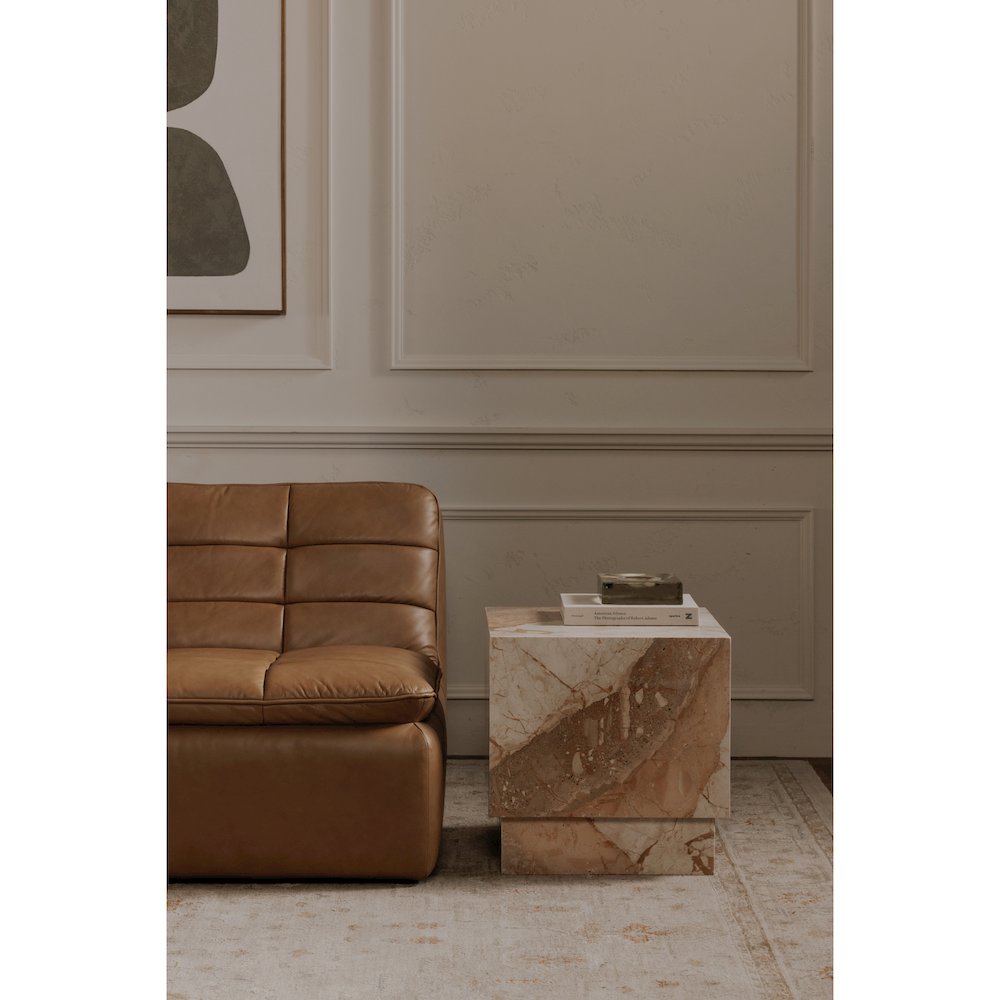 Layla Side Table Breccia Marble. Picture 8