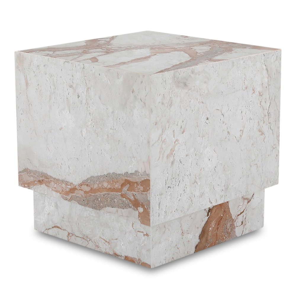 Layla Side Table Breccia Marble. Picture 2