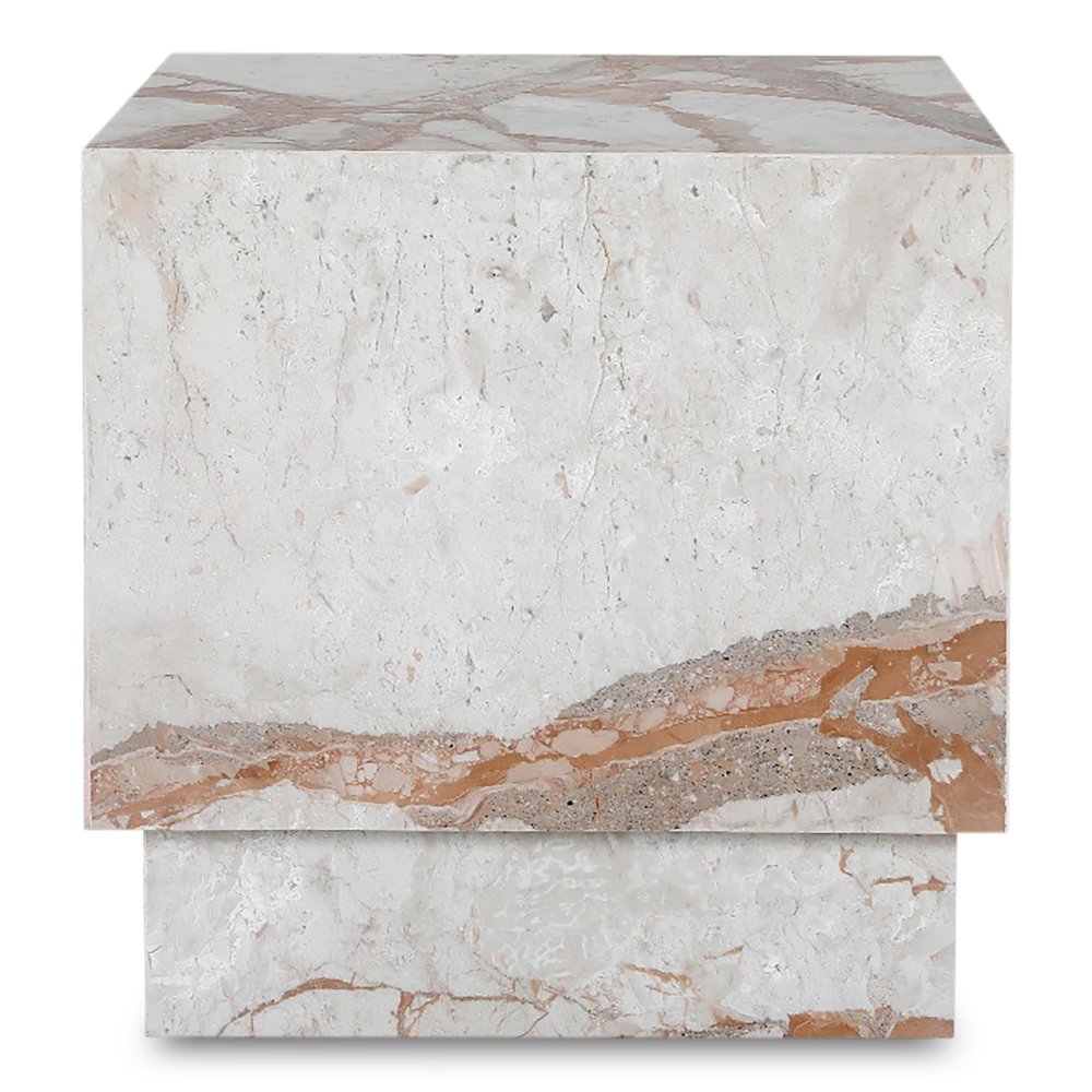 Layla Side Table Breccia Marble. Picture 4