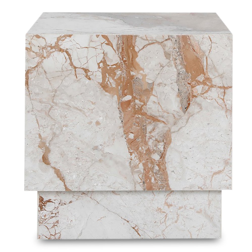 Layla Side Table Breccia Marble. Picture 3