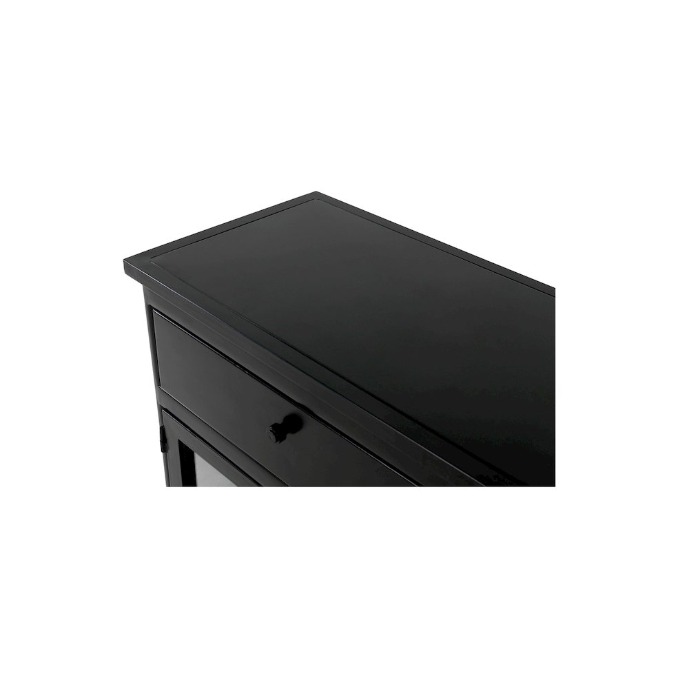 Henry Metal Sideboard Black. Picture 8
