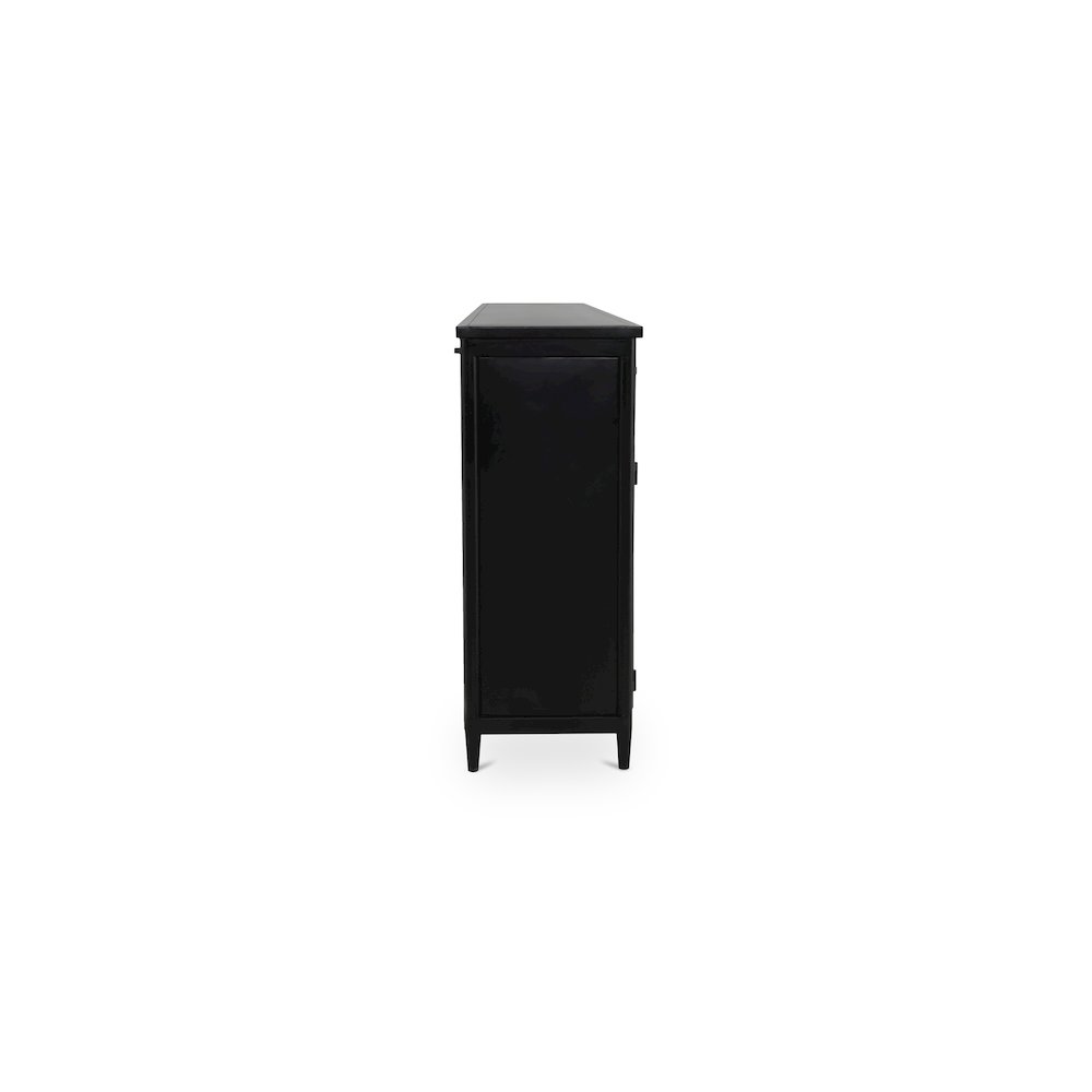Henry Metal Sideboard Black. Picture 4