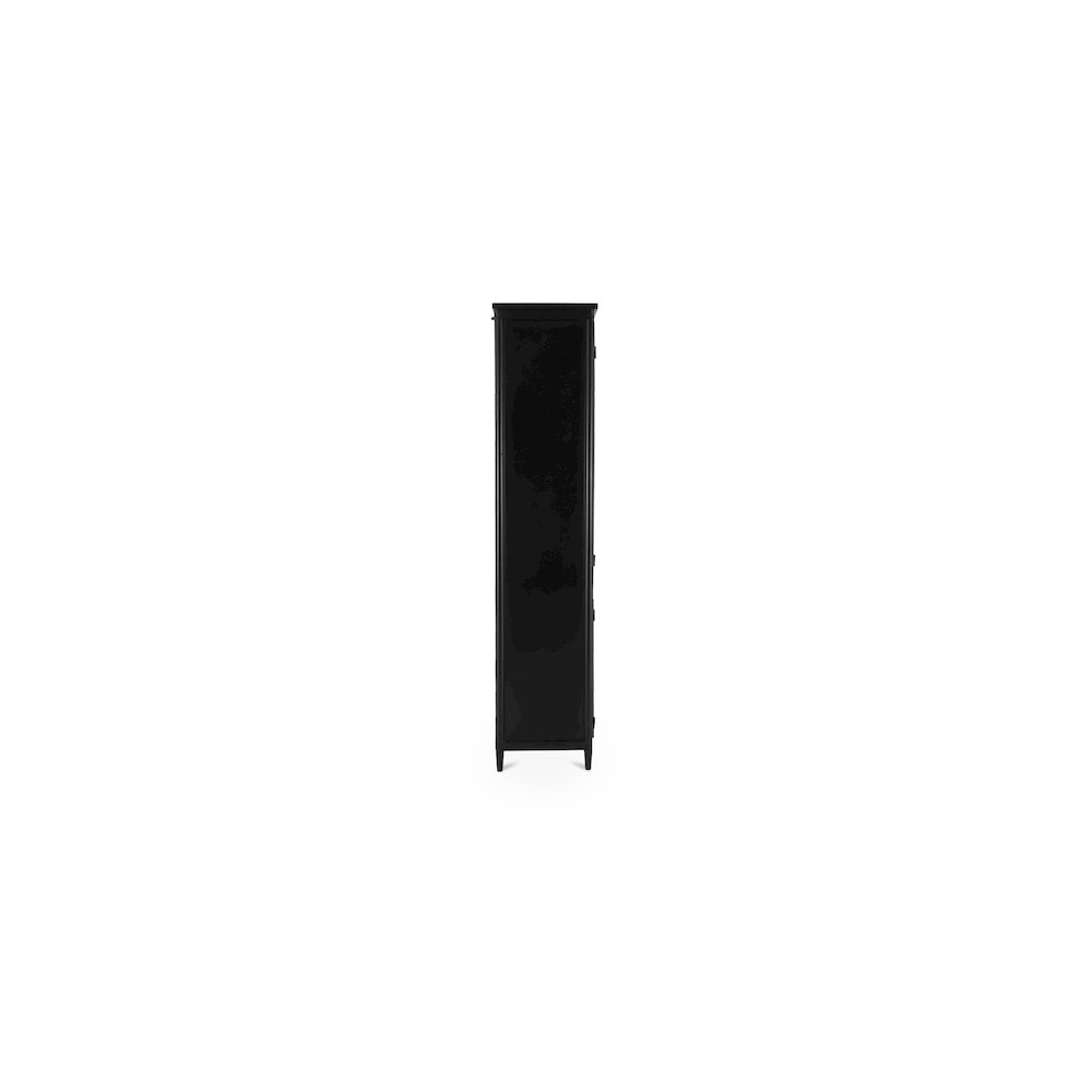 Henry Metal Tall Cabinet Black. Picture 4