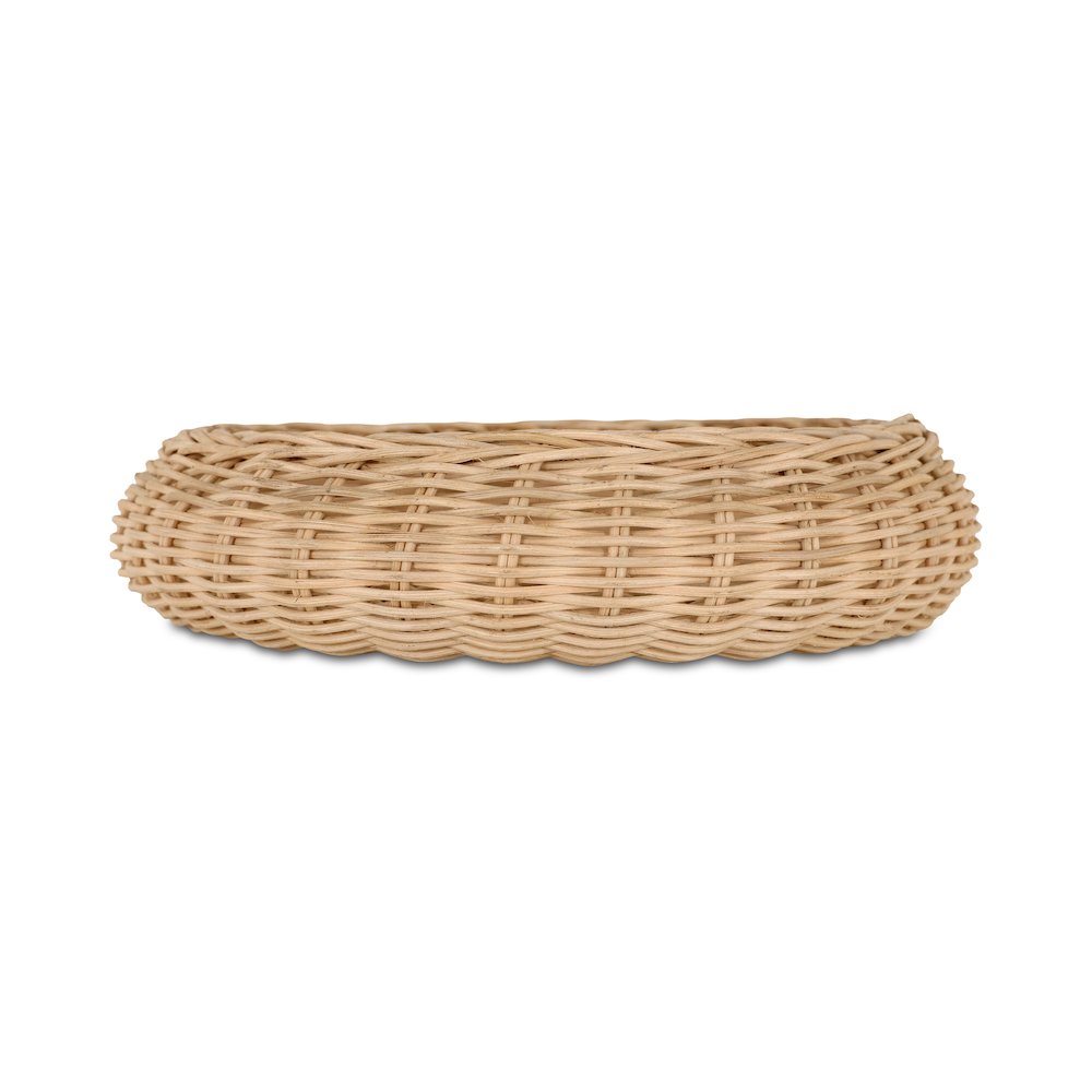 Harding Wicker Bowl Natural. Picture 1