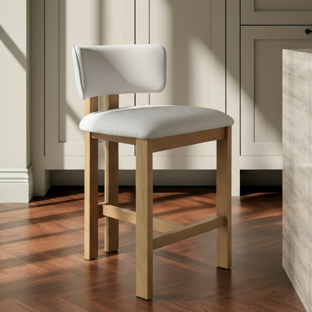 Morel Counter Stool Cream. Picture 2