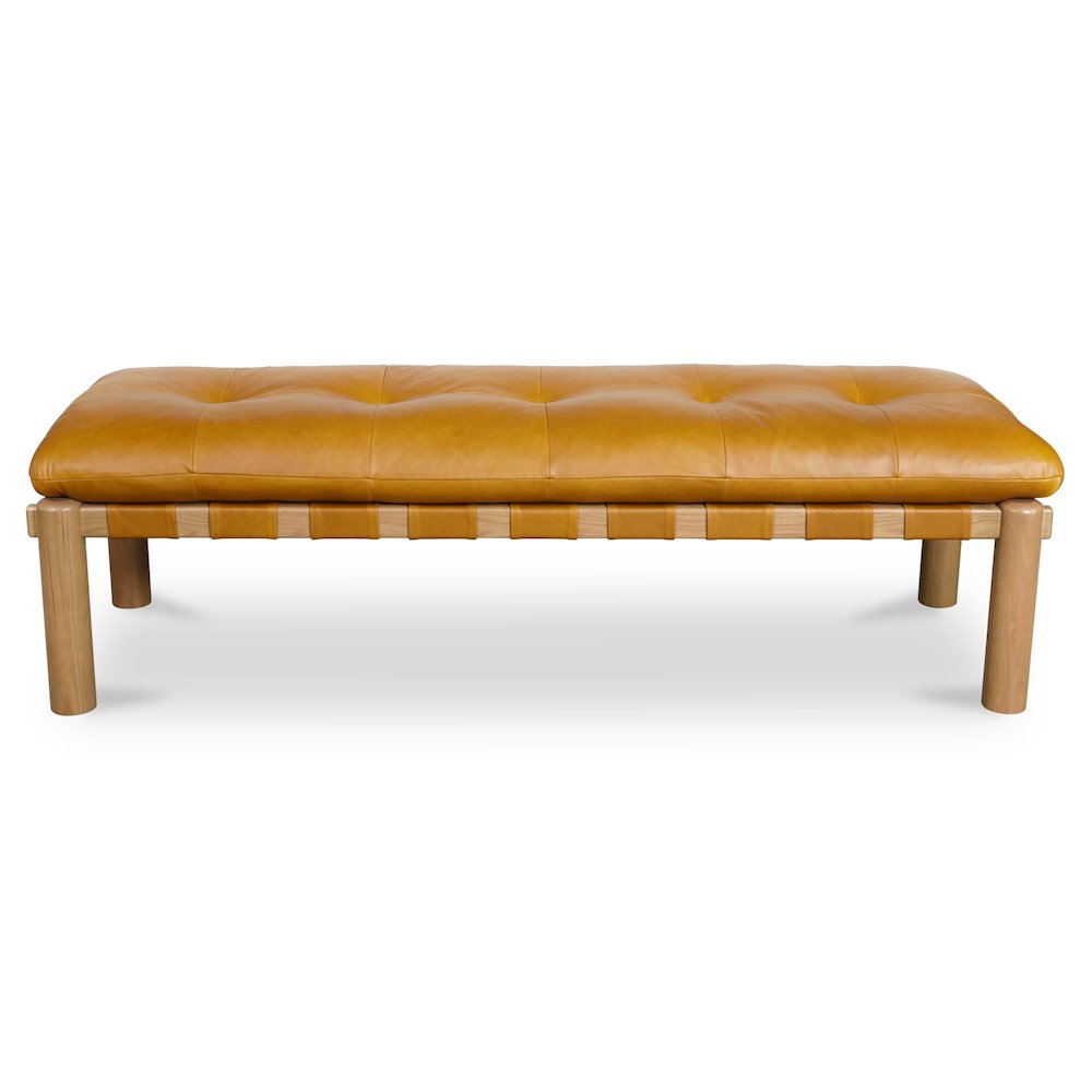 Costello Bench Tan. Picture 1