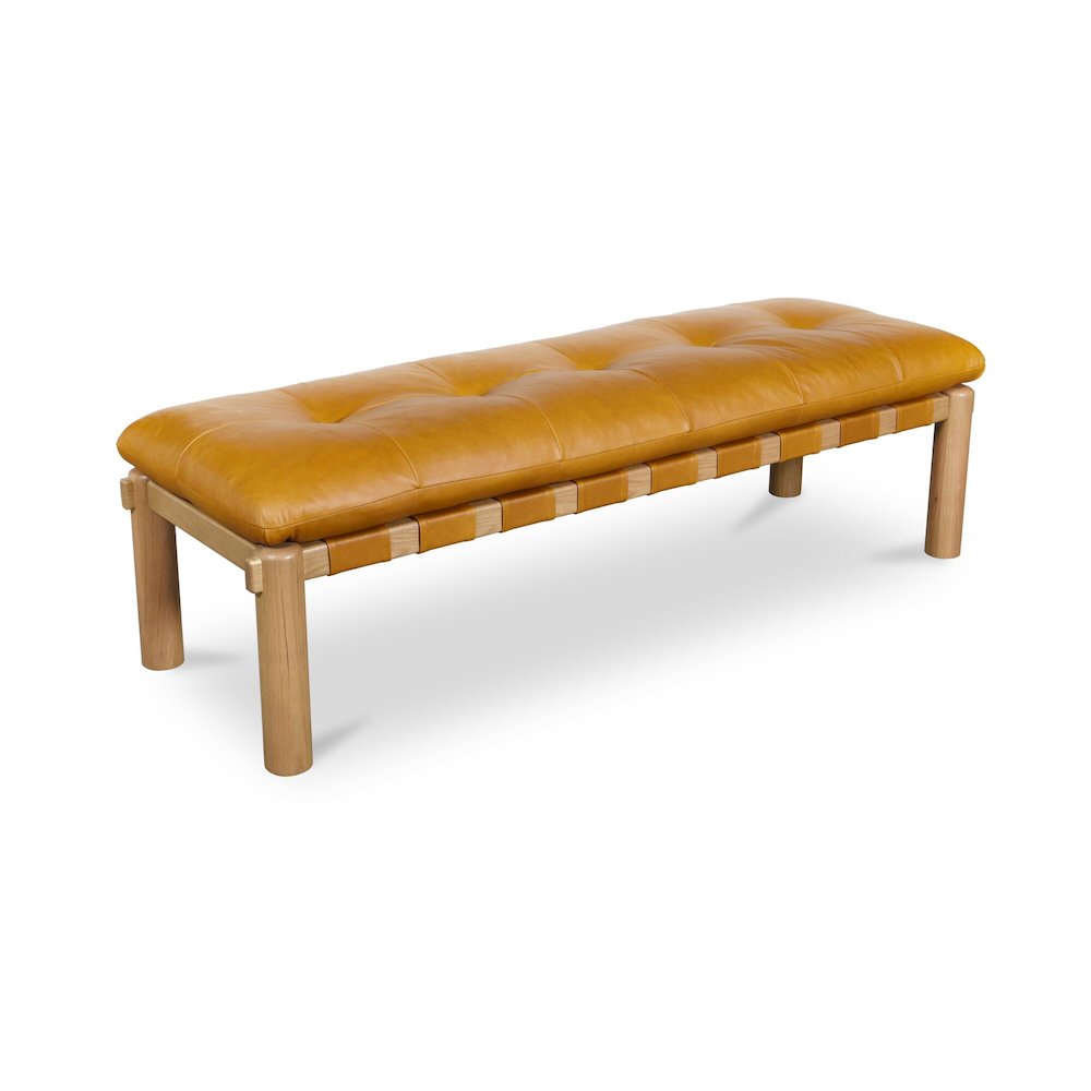 Costello Bench Tan. Picture 3