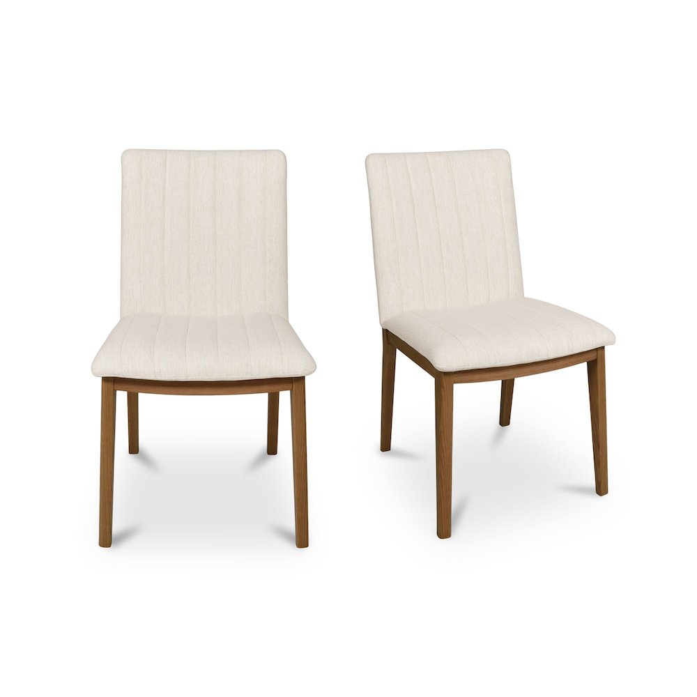 Demi Dining Chair Cream-Set of Two. Picture 1