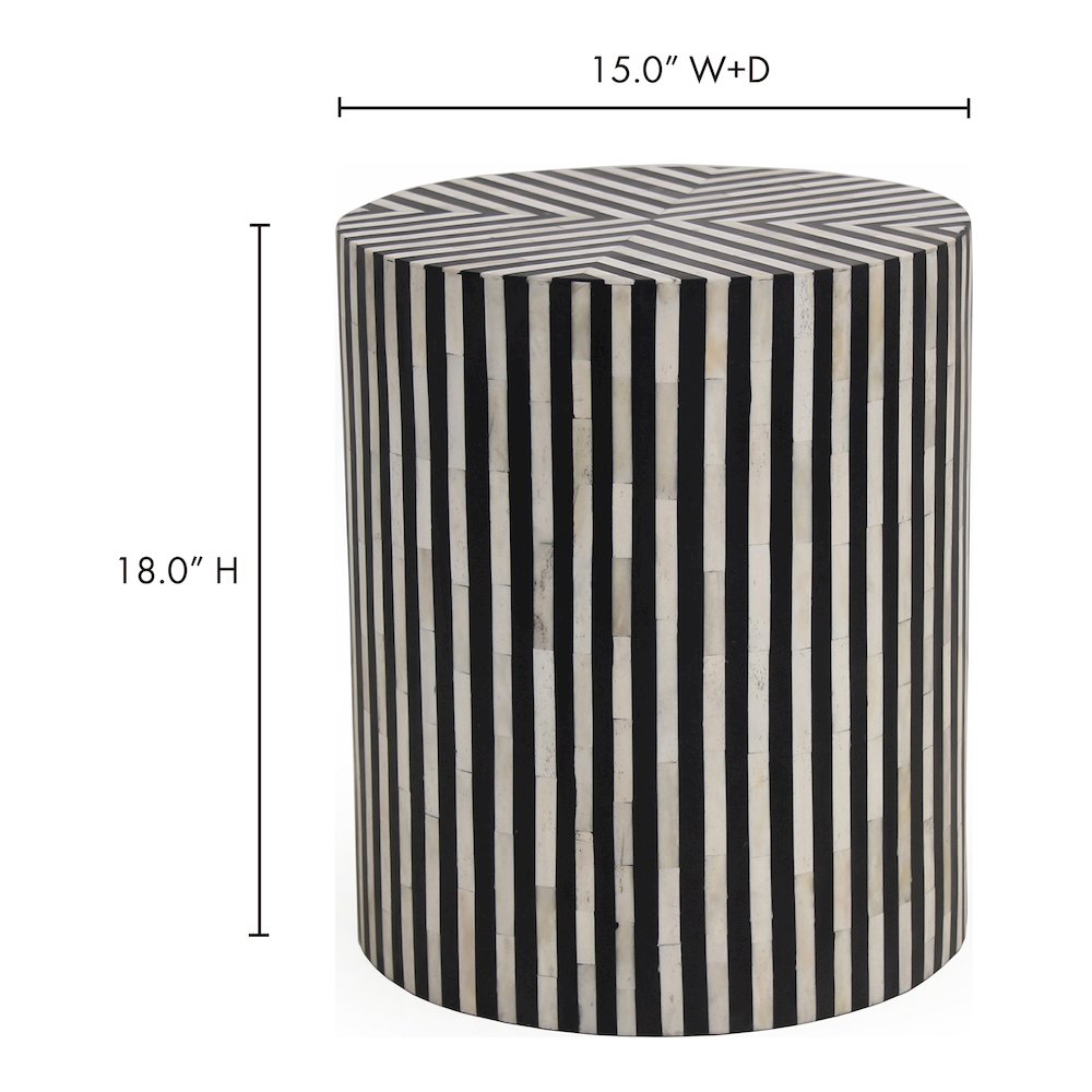 Chameau Side Table Black. Picture 9