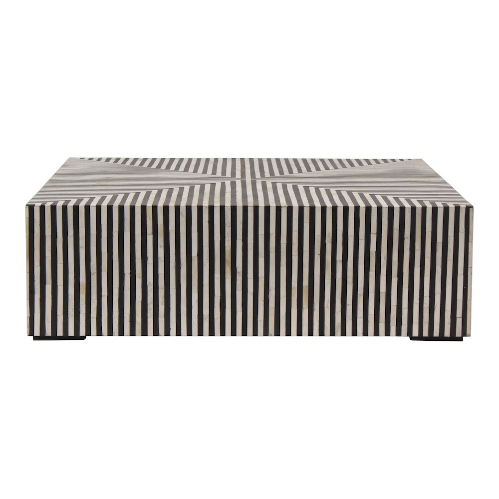 Terning Coffee Table Black and White. Picture 1