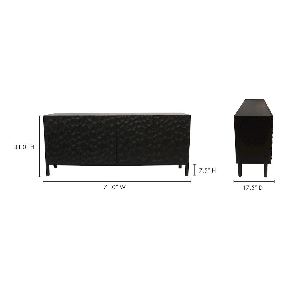 Misaki Sideboard Black. Picture 14