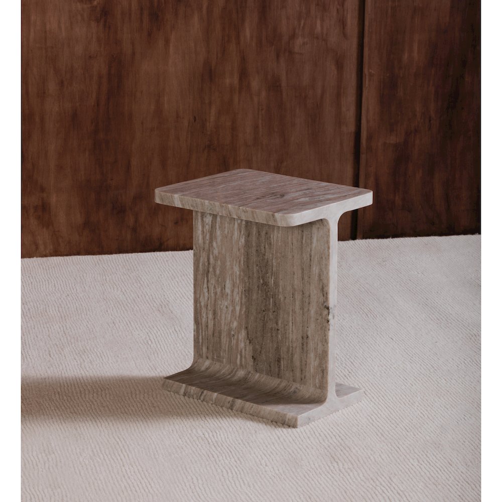 Tullia Accent Table Taupe. Picture 9