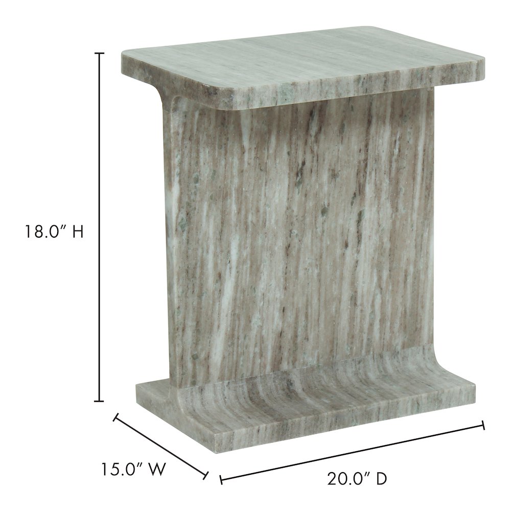Tullia Accent Table Taupe. Picture 10