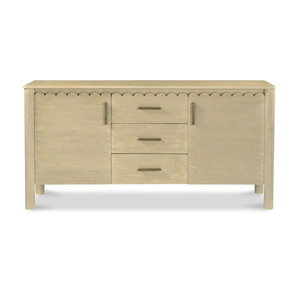 Wiley 3 Drawer Sideboard Natural. Picture 1