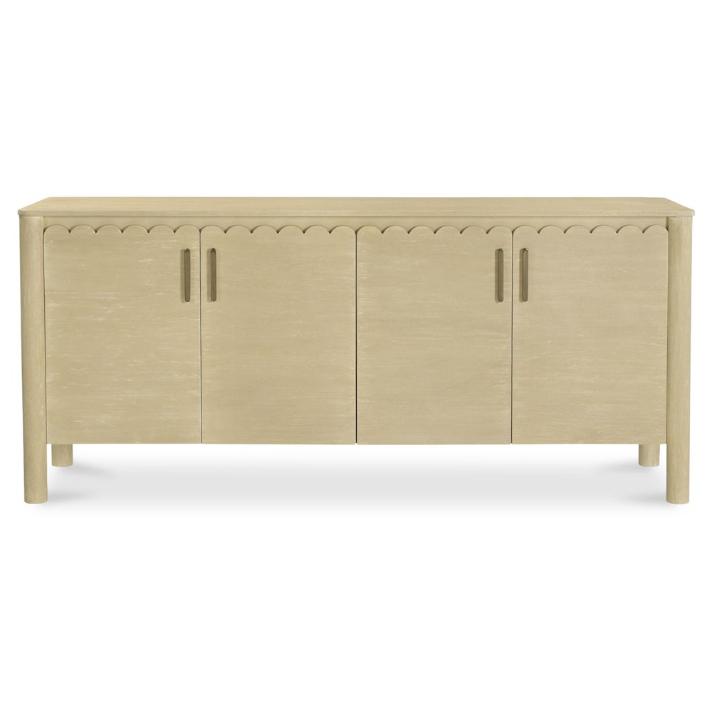 Wiley 4 Door Sideboard Natural. Picture 1