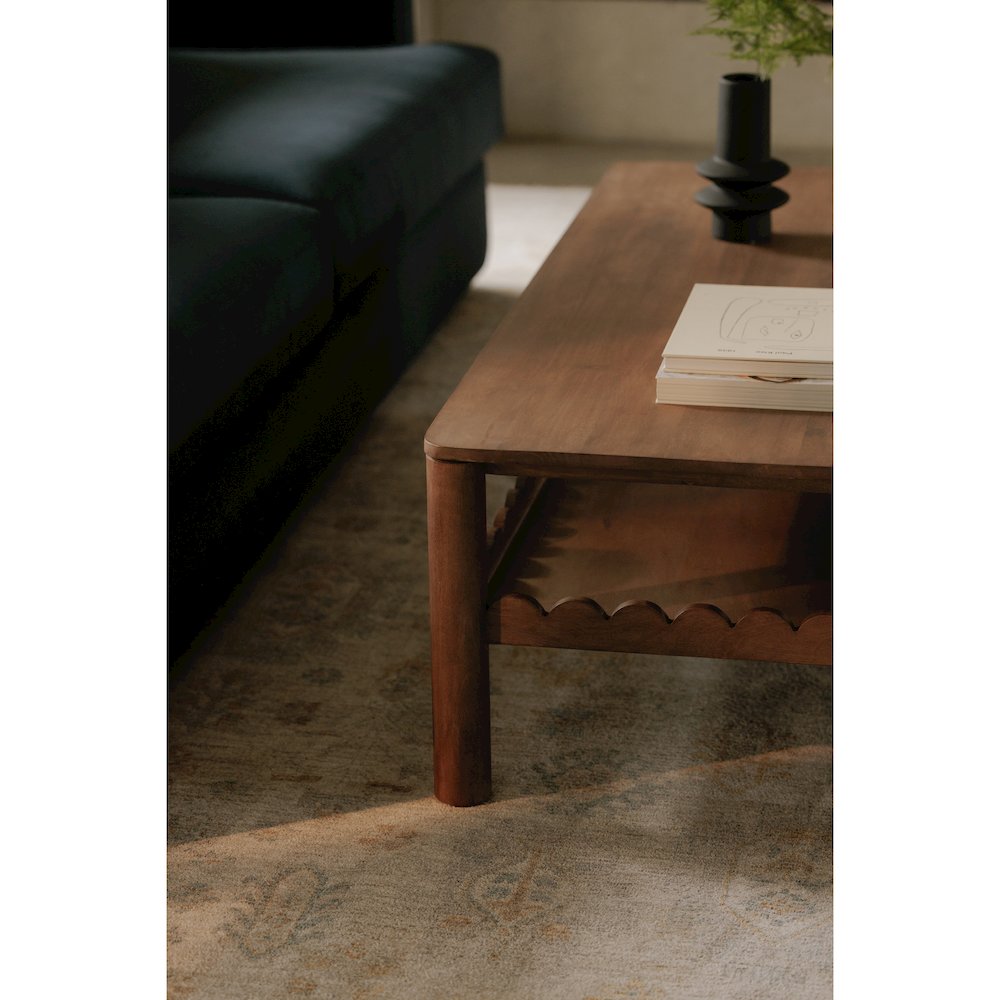 Wiley Coffee Table Vintage Brown. Picture 4