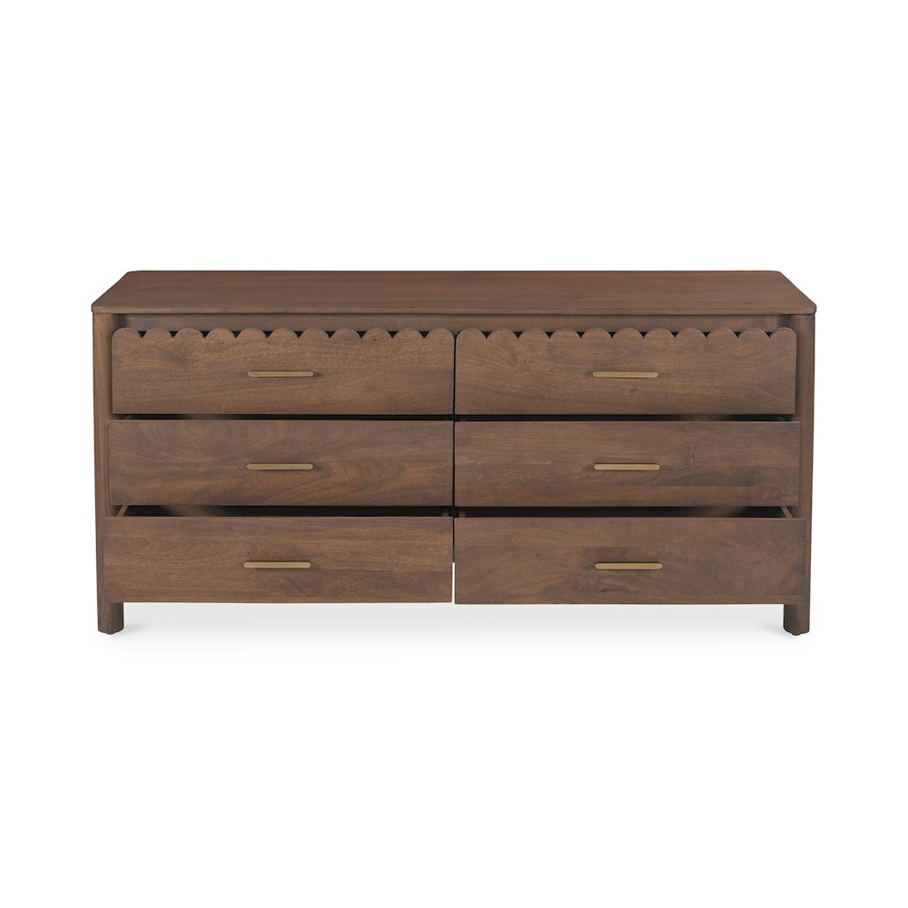 Wiley Dresser Vintage Brown. Picture 2