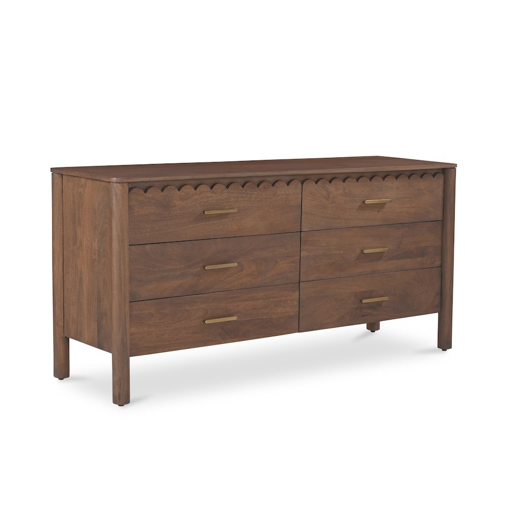 Wiley Dresser Vintage Brown. Picture 5