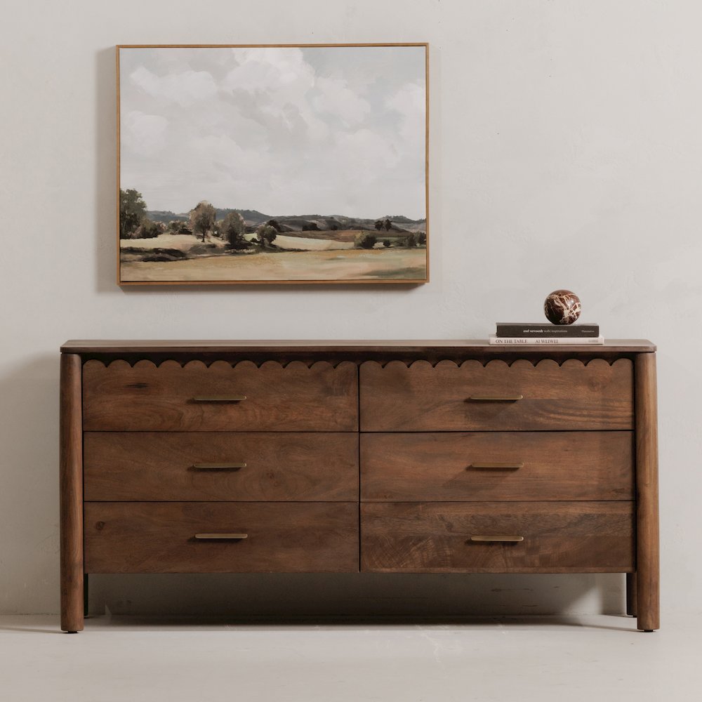 Wiley Dresser Vintage Brown. Picture 11