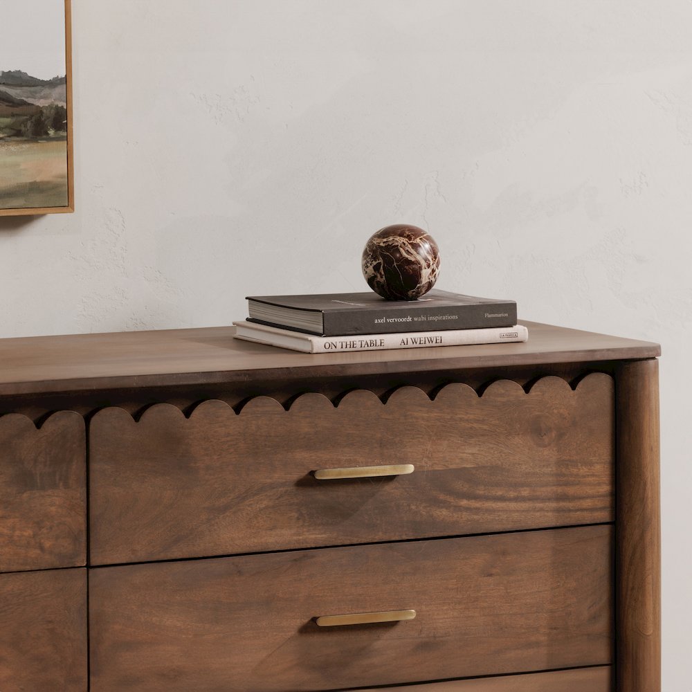 Wiley Dresser Vintage Brown. Picture 12