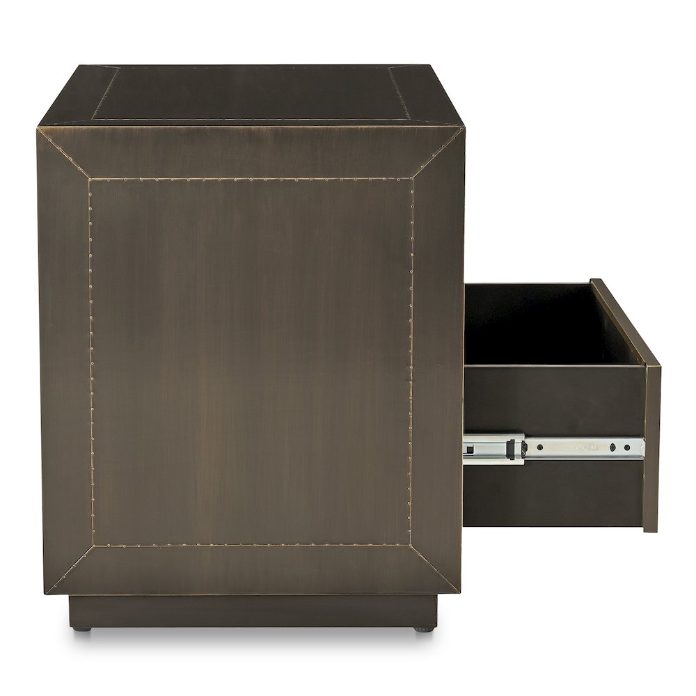 Dawson Nightstand Deep Bronze. Picture 4
