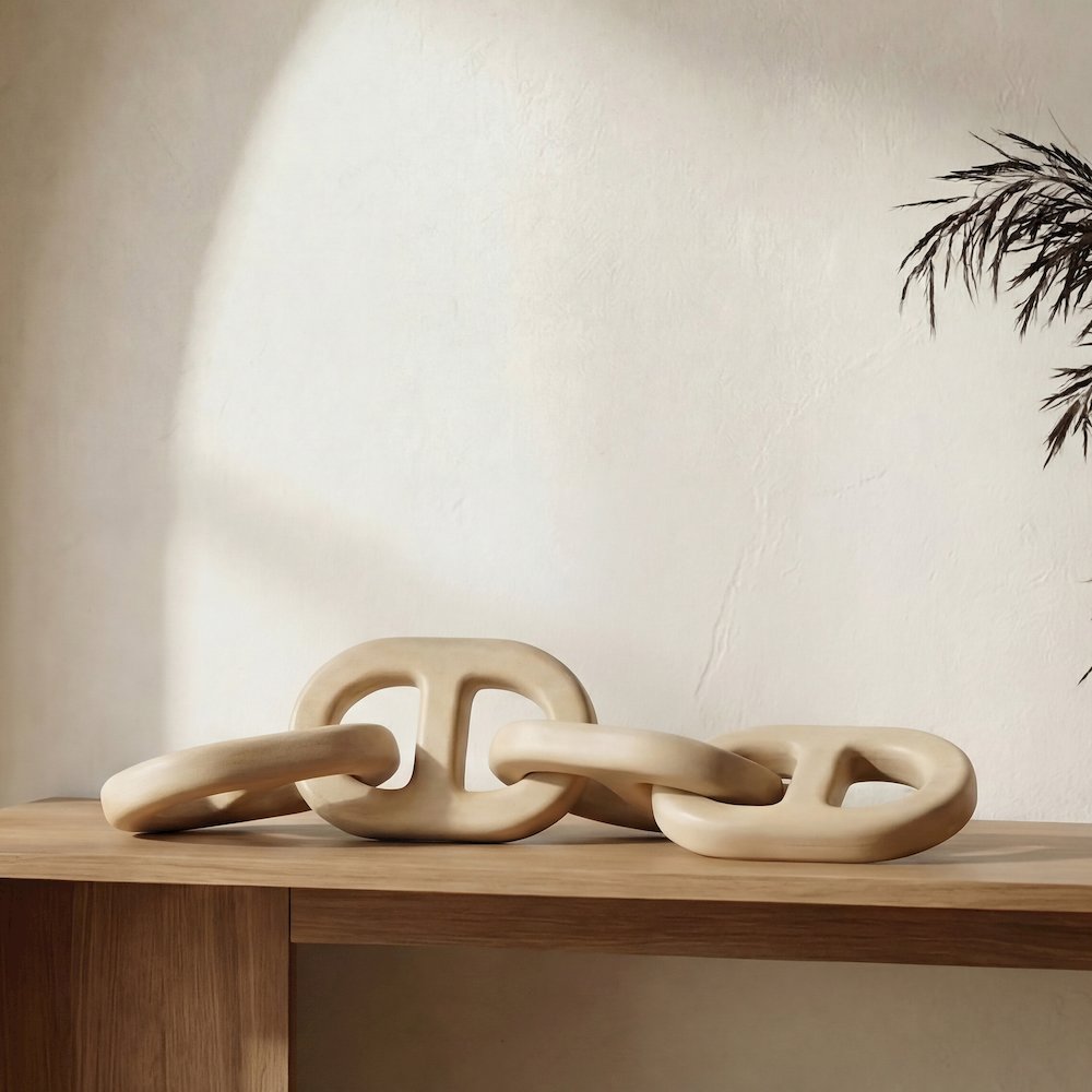 Toro Decorative Wooden Chain. Picture 2
