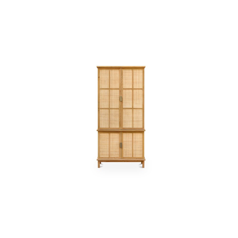 Seymour Tall Cabinet Natural. Picture 1