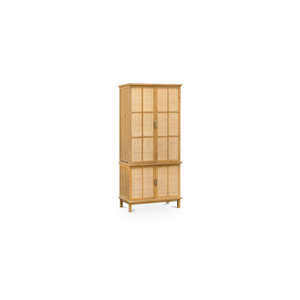 Seymour Tall Cabinet Natural. Picture 3