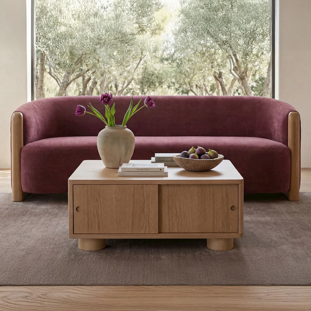 Hobbs Storage Coffee Table Natural. Picture 2