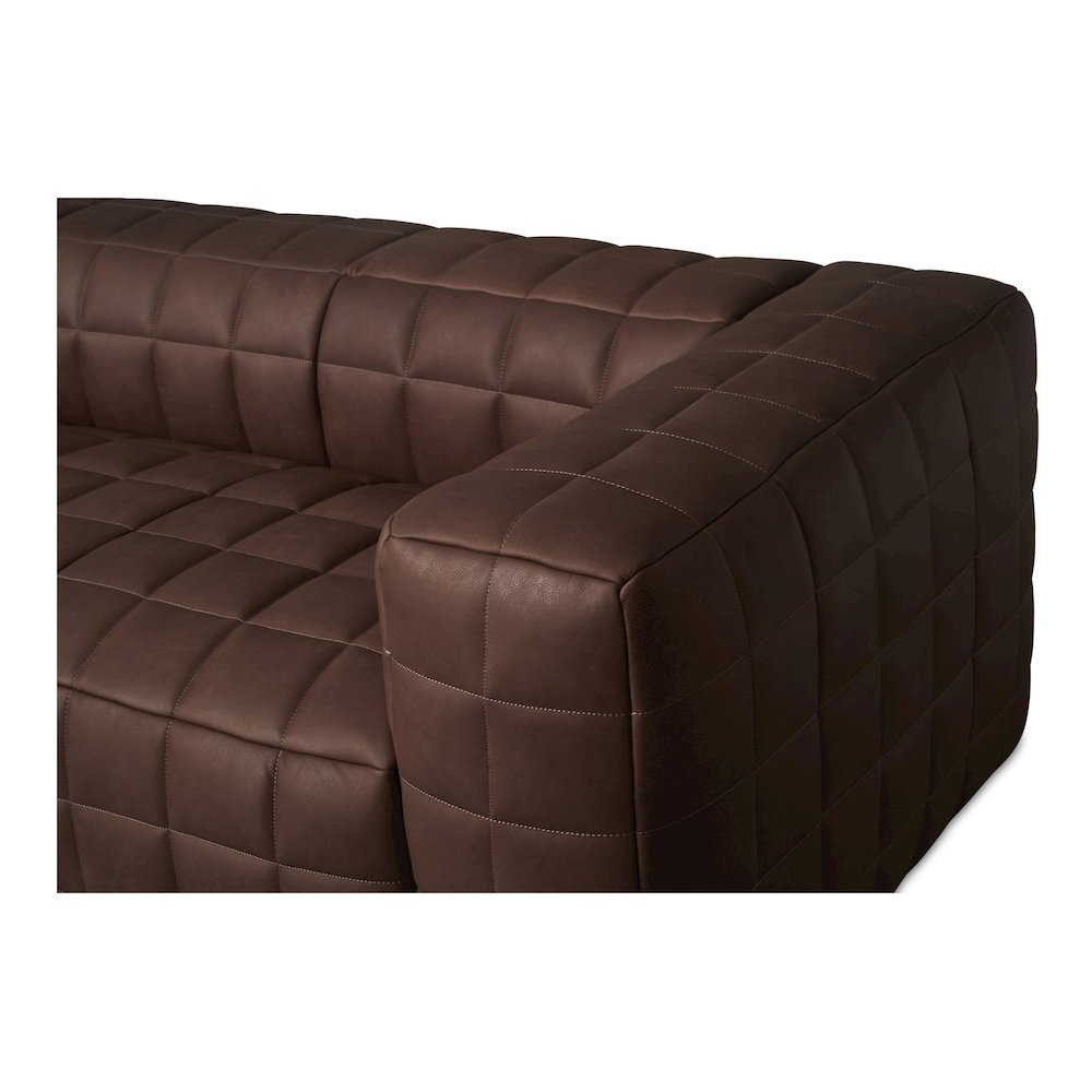 Callan Sofa Dark Brown. Picture 5