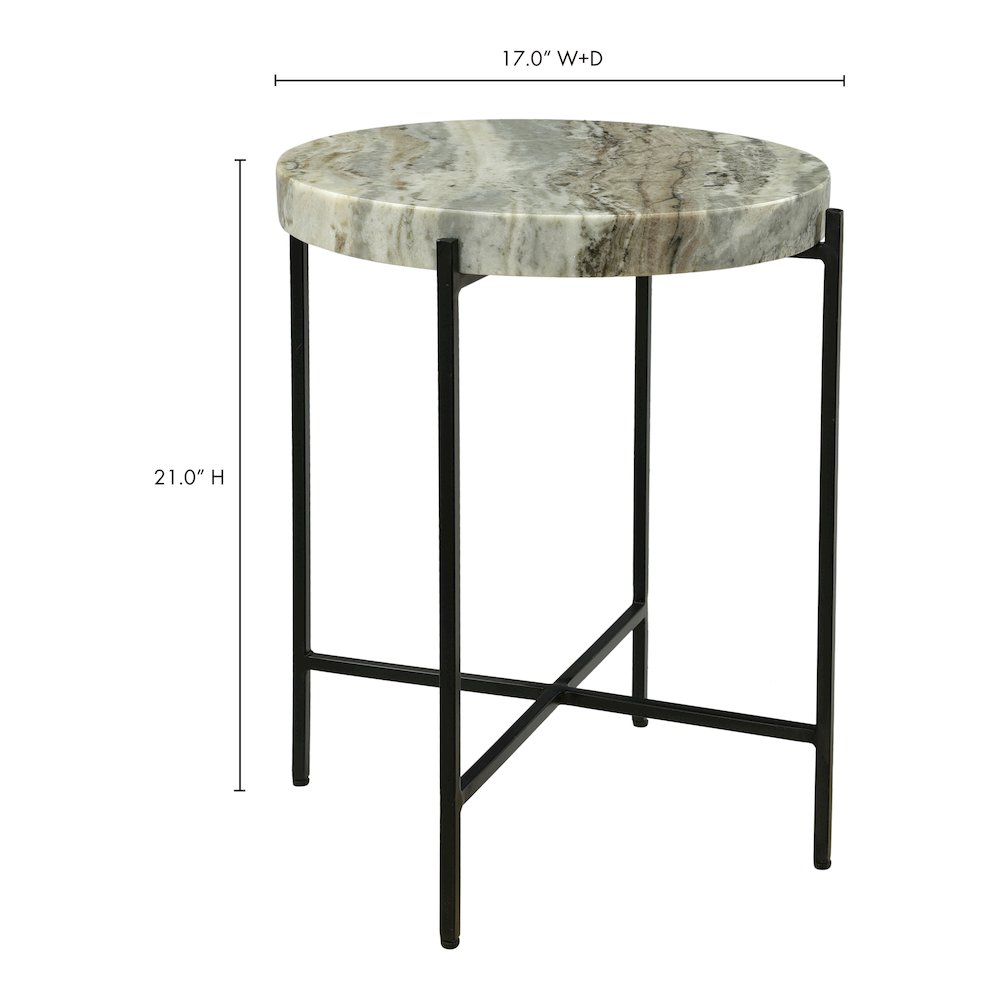 Cirque Accent Table Light Brown. Picture 9